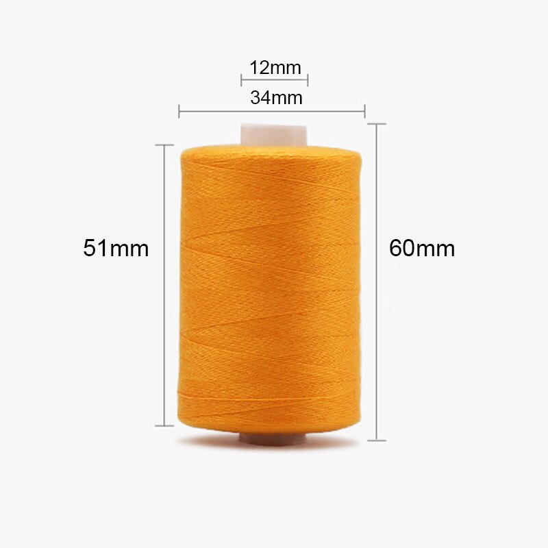 24 Spools/Lot Multi Color 40S/2 Polyester Thread For Sewing Machine, 1000 Yards/spool Sewing Quilting Embroidery Thread