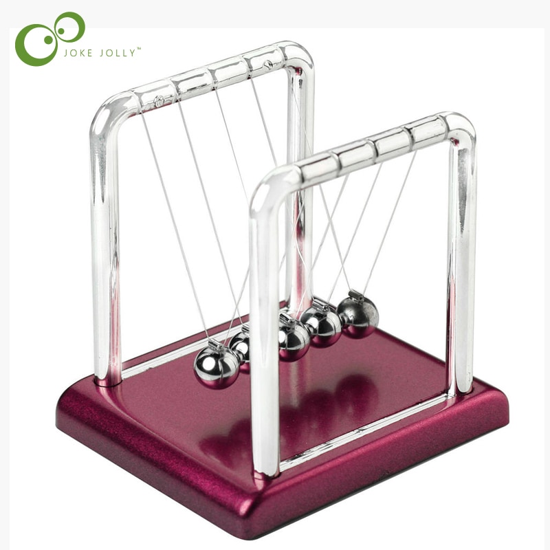 Nuovo Disegno Culla di Newton Fun Acciaio Balance Balls Fisica Scienza Pendulum Desk Da Tavolo FAI DA TE Decorazione Accessorio Regalo S42