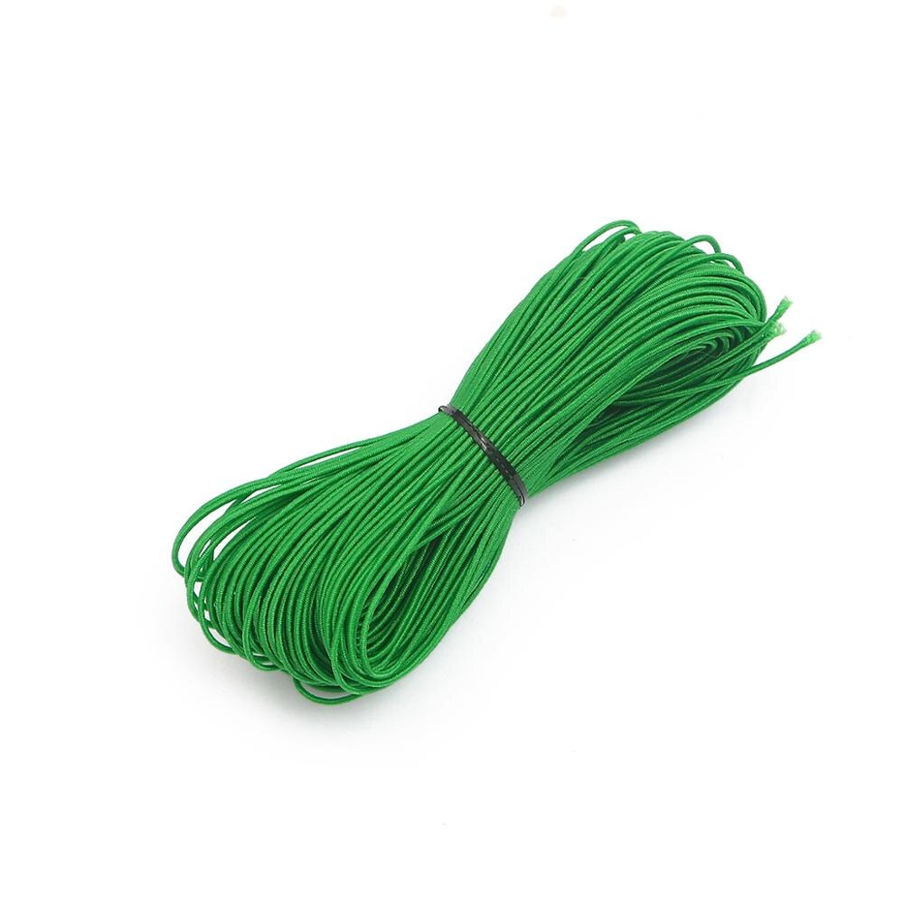 25meter 1mm Bunte Friesen Elastische Stretch Cord Perlen Gewinde String Gurt Seil Für Diy Armband Schmuck Machen Zubehör: Green