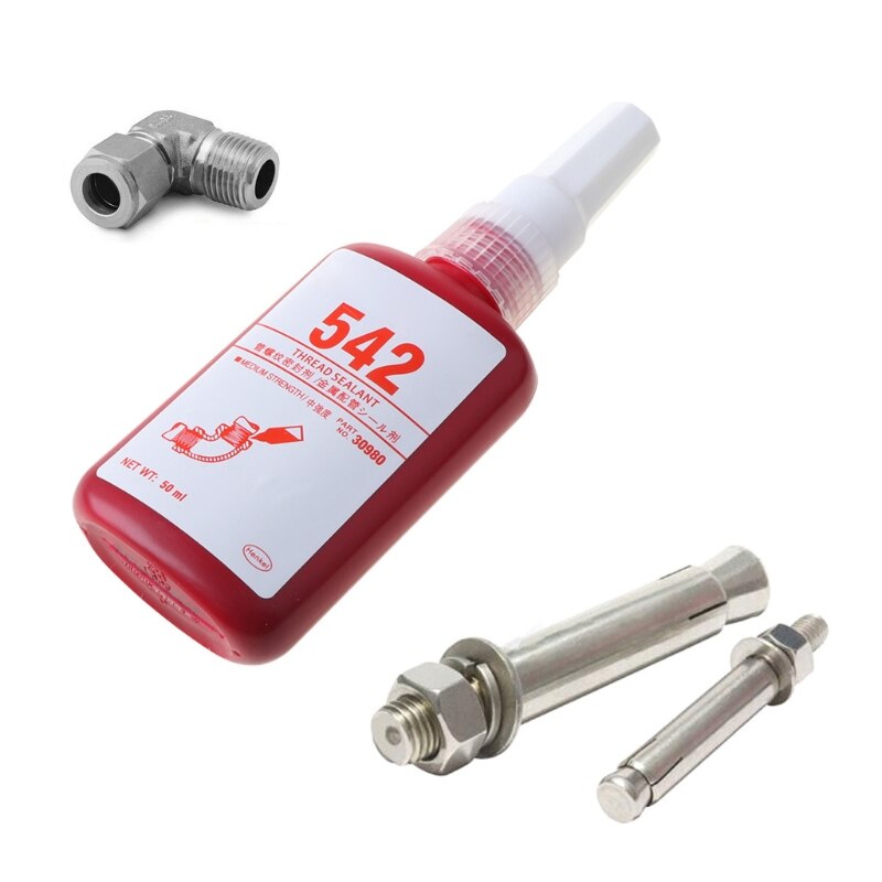 D5QC High Strength 542 Thread Sealant Metal Pipe Thread-locking Solid Seal Glue