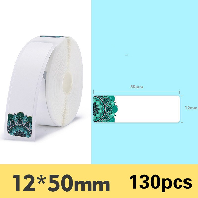 Niimbot D11/D61 Label Printer Printer Paper Roll Label Sticker Waterproof Anti-Oil Tear-Resistant Price Label Scratch-Resistant: 05 qinghuayun