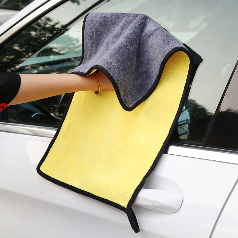 Auto detailing 800 gsm autoreiniging washandje accessoires microvezel 600 gsm sterke dikke washand nat en droog detail autoverzorging