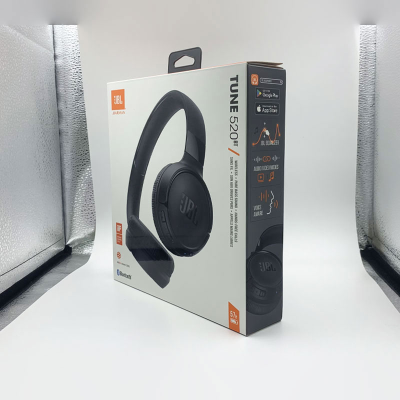 JBL Original TUNE 520BT Auriculares inalámbricos Bluetooth para niños y niñas, auriculares deportivos de música con micrófono