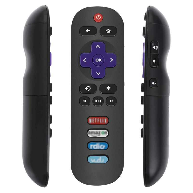 For TCL Roku TV RC280 28S3750 32S3750 Side Button Compatible Durable Wireless Remote Control Wireless Remote Control in