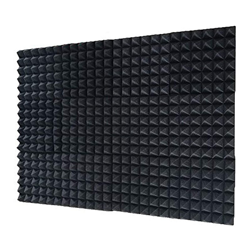 12 pezzi di Pannelli in Schiuma Acustica, studio Cuneo Piastrelle, A prova di fuoco Fonoassorbenti Piramide studio Pannelli di Parete 30x30x5cm