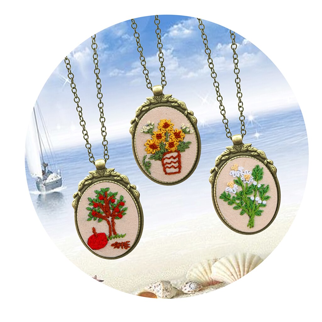 Embroidery Sampler Kits DIY embroidery Crafts For Beginner Handwork