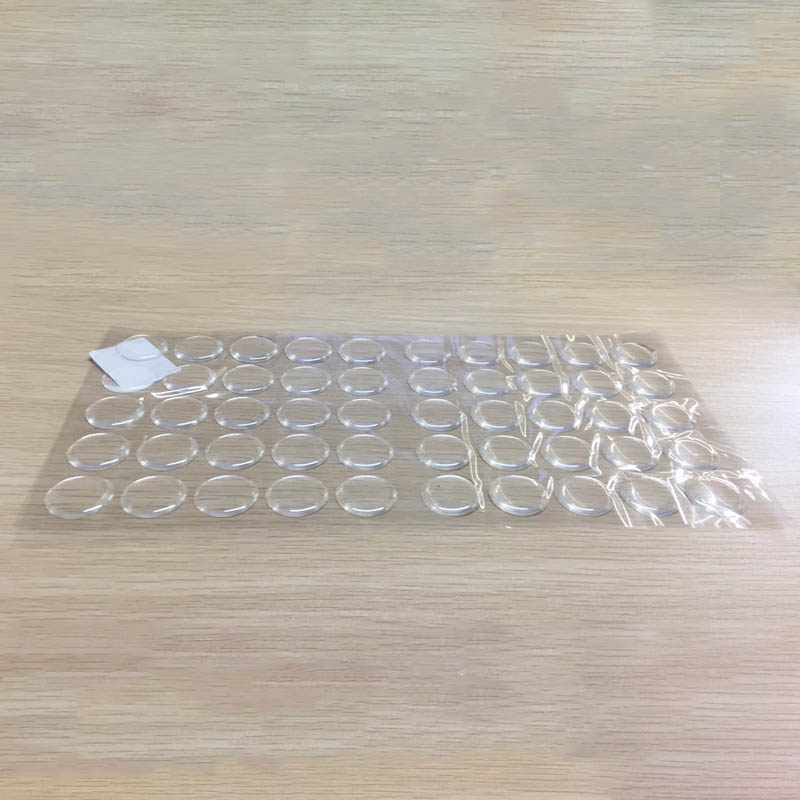 40/50 Uds parche de resina epoxi puntos tapas de botella DIY manualidades redondo 25MM pegatinas de tapa de botella autoadhesiva transparente cristal 3D: 50Pcs clear