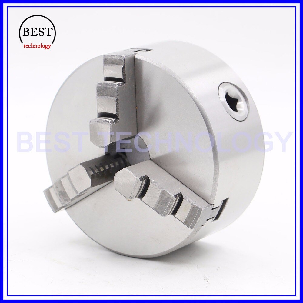 K11 130mm 3 jaw Chuck self-centering manual chuck four jaw for CNC Engraving Milling machine ,CNC Lathe Machine!