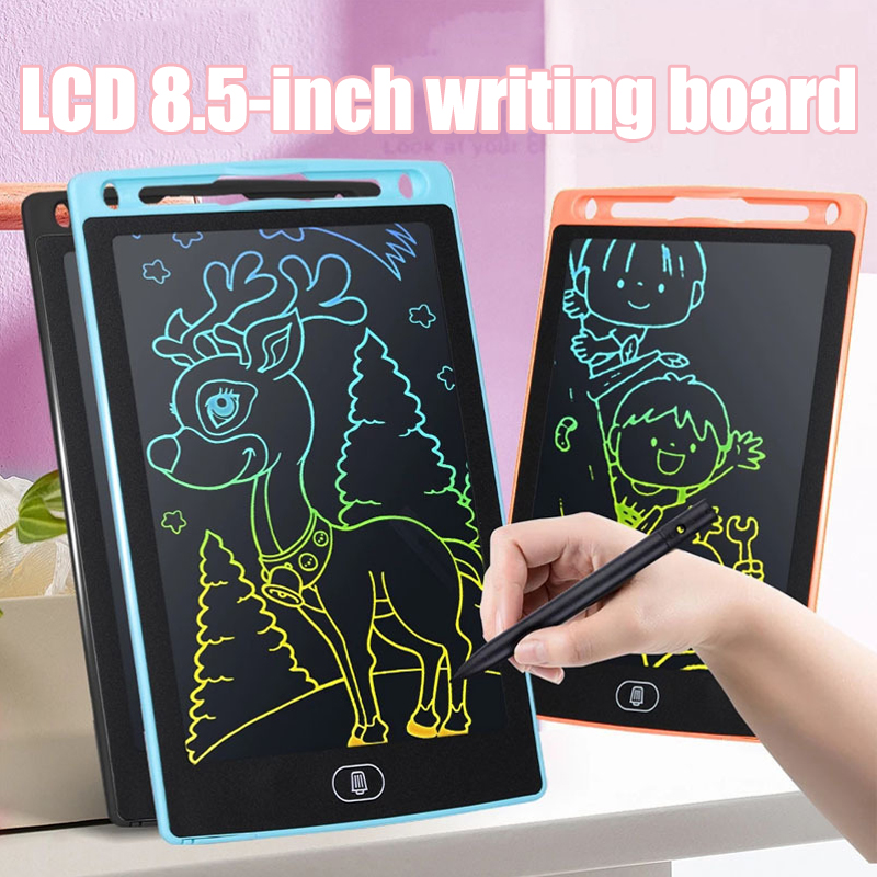 LCD Writing Tablet for Kids, Reusable Magic Drawing Board, Graffiti Sketchpad & Handwriting Blackboard, Eco-Friendly Educational