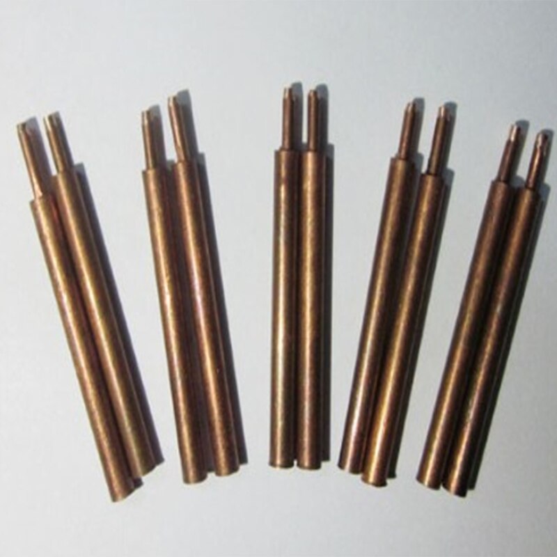 10 Pcs/Lot utilisé pour Machine à souder par points impulsion soudeuse par points aiguille à souder broche de soudure adapté pour Sunkko 709A 788H 787A soudage