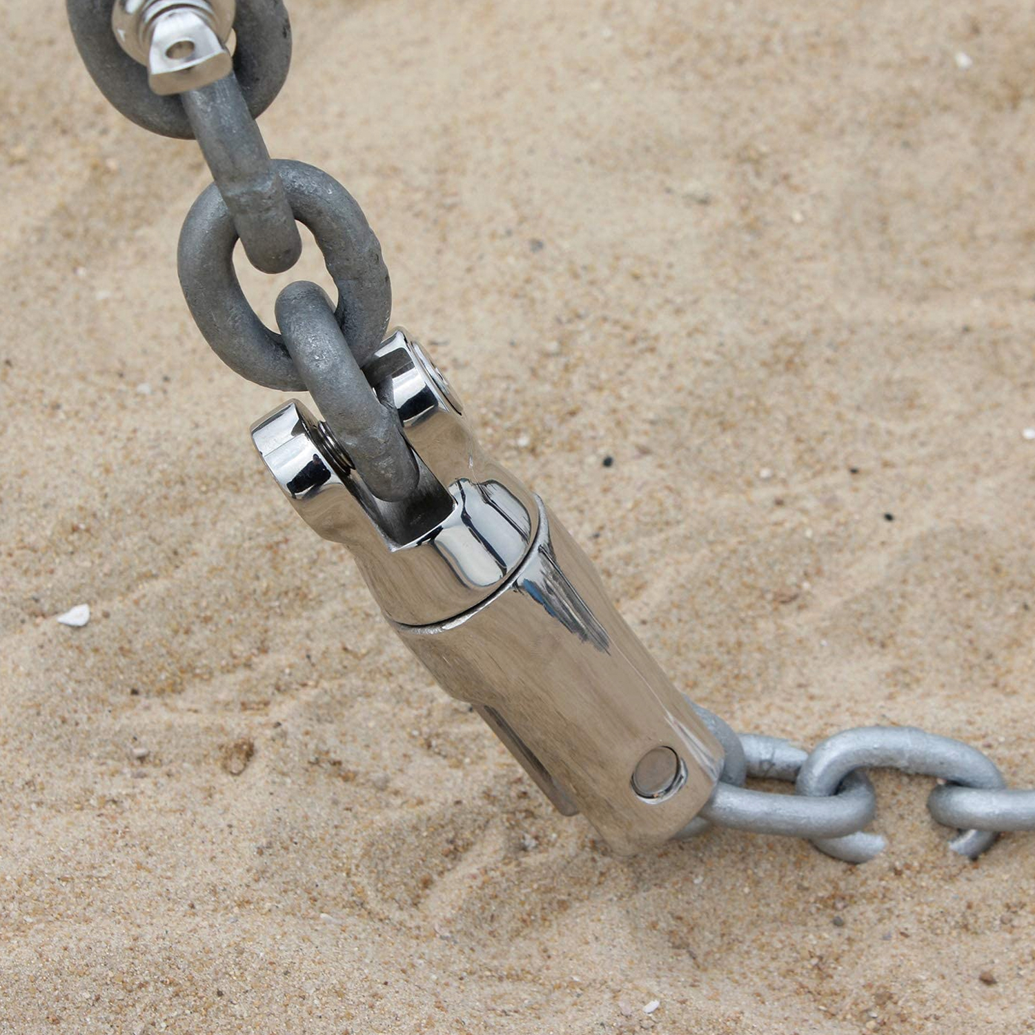 6-8 mm or 10-12mm Boats Anchor Chain Swivel Connector Stainless Steel 316 Marine Hardware Boats Anchor Chain Connector