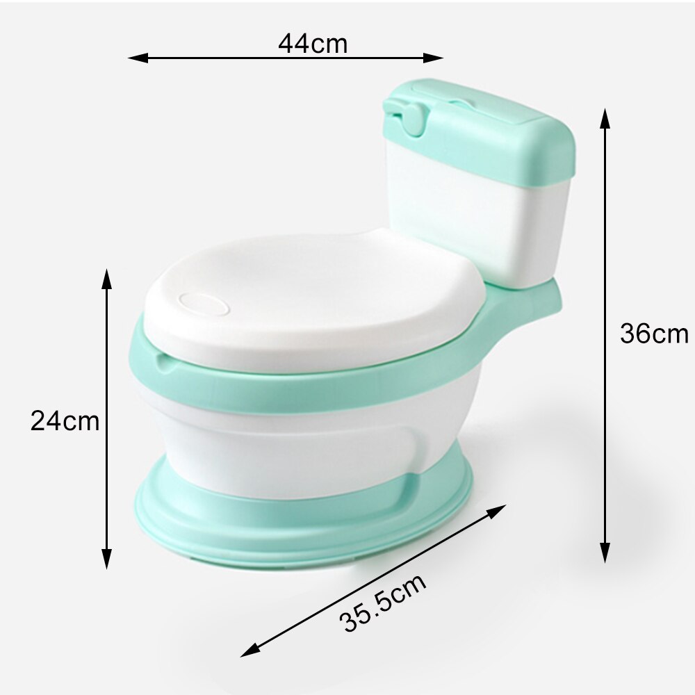 Draagbare babypot baby toilet autopotje kinderpot training meisjes jongen simulatie toilet kinderstoel toiletbril kinderpot m