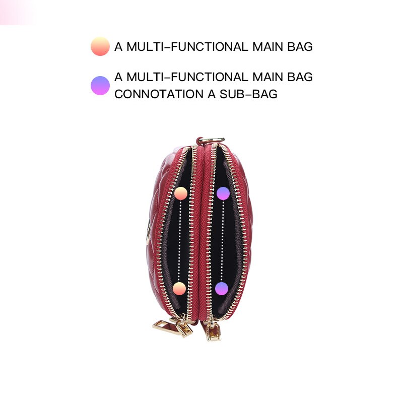 Lente Zomer Mode Mini Crossbody Tassen Vrouwen Mini Pu Lederen Schoudertas Messenger Bag Voor Meisjes Dames Telefoon Portemonnee Rits