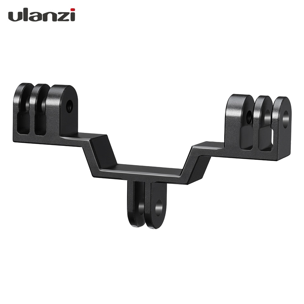 Ulanzi GP-7 Dual Twin Mount Adapter Plate Compatible with GoPro Hero 8/7/6/5 Black DJI Osmo Action