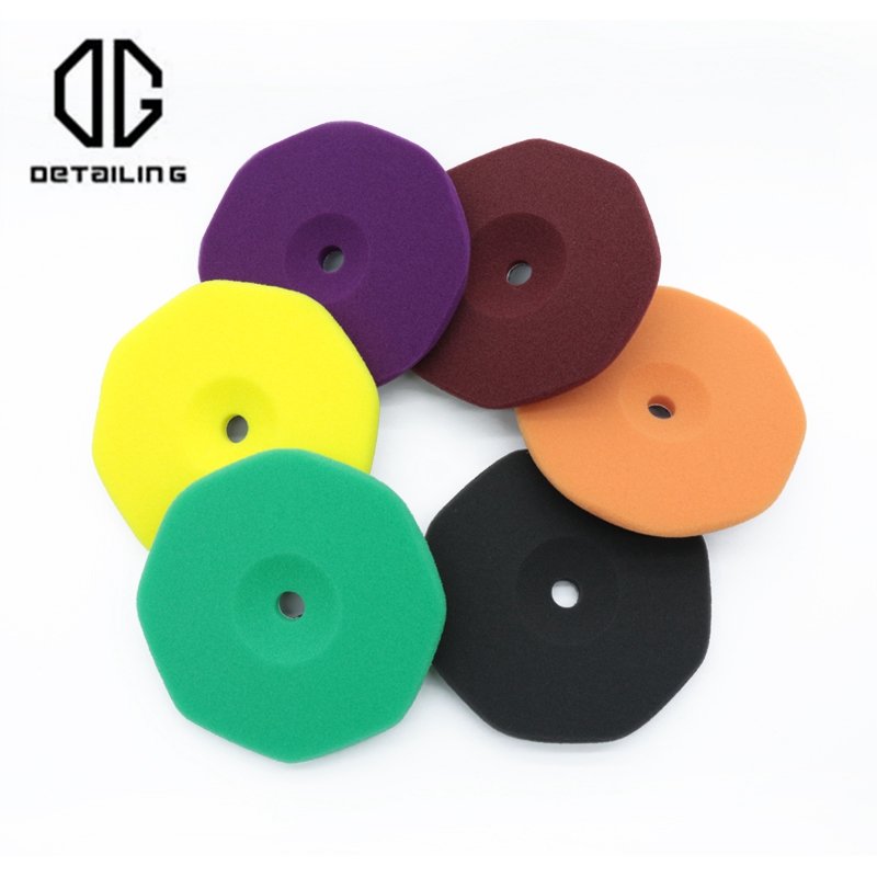 DETAILING Car Polishing Kit Buffing Pad Set Foam Sponge Waxing Pad Kit Tool For Polisher DA/RO/GA Auto Care Buffing Pads