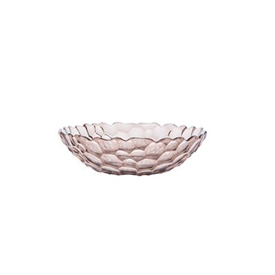 Nid d'abeille fruits bol moderne salon maison collations collations fruits secs assiette en plastique Transparent fruits assiette: Brown