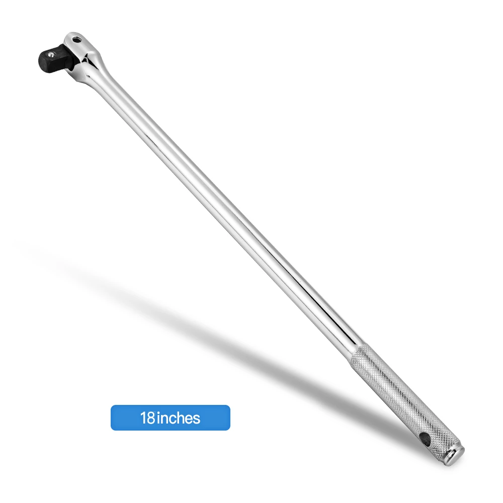 1/2 Drive F Type Socket Wrench 15/18 Inch 180° Rotate Automotive Spanner Impact Socket Head Garage Car Repair Tools: 18 inch  450mm