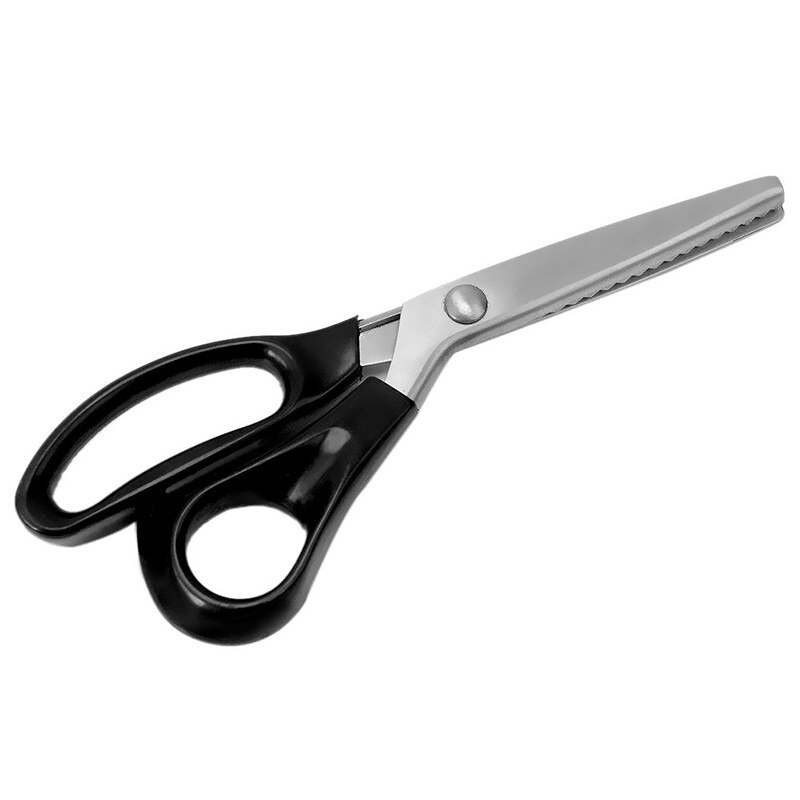 3 5 7mm Fabric Dressmaking Scalloped Edge Pinking Shears Scissors Clipper RTY craft supplies scissors