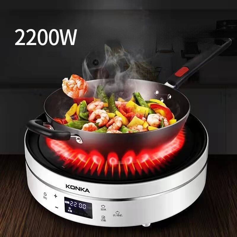 Electric ceramic oven induction cooker household pot tea stove high-power infrared wave heating mini furnace 2200W