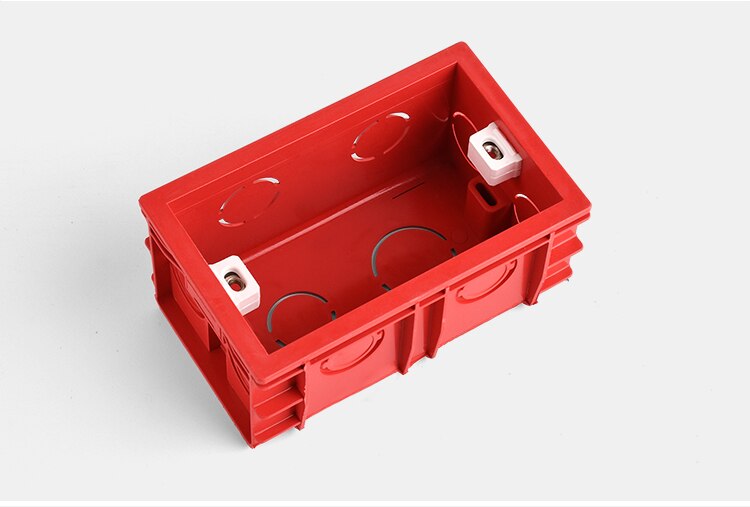 Mounting Box for 118X72mm Wall Switch and Socket Wall Back Junction Box