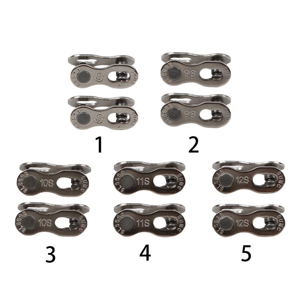 Steel Bicycle Chain Connector Quick Release Clip Bike Chain Repair Accessories Parts Component