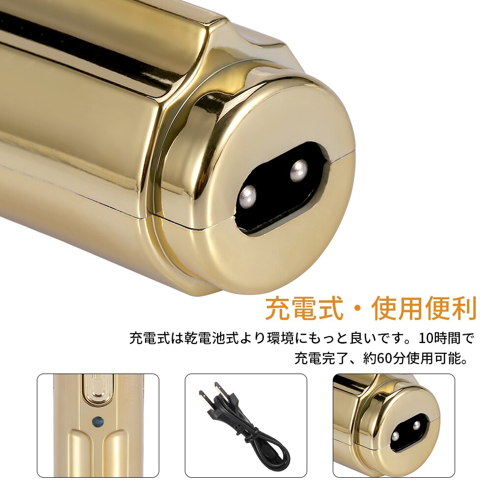 110V Electric Nose Hair Trimmer Rechargeable Nostril Cleaner Electric Vibrissa Device Shaving and Hair Removal Kemei