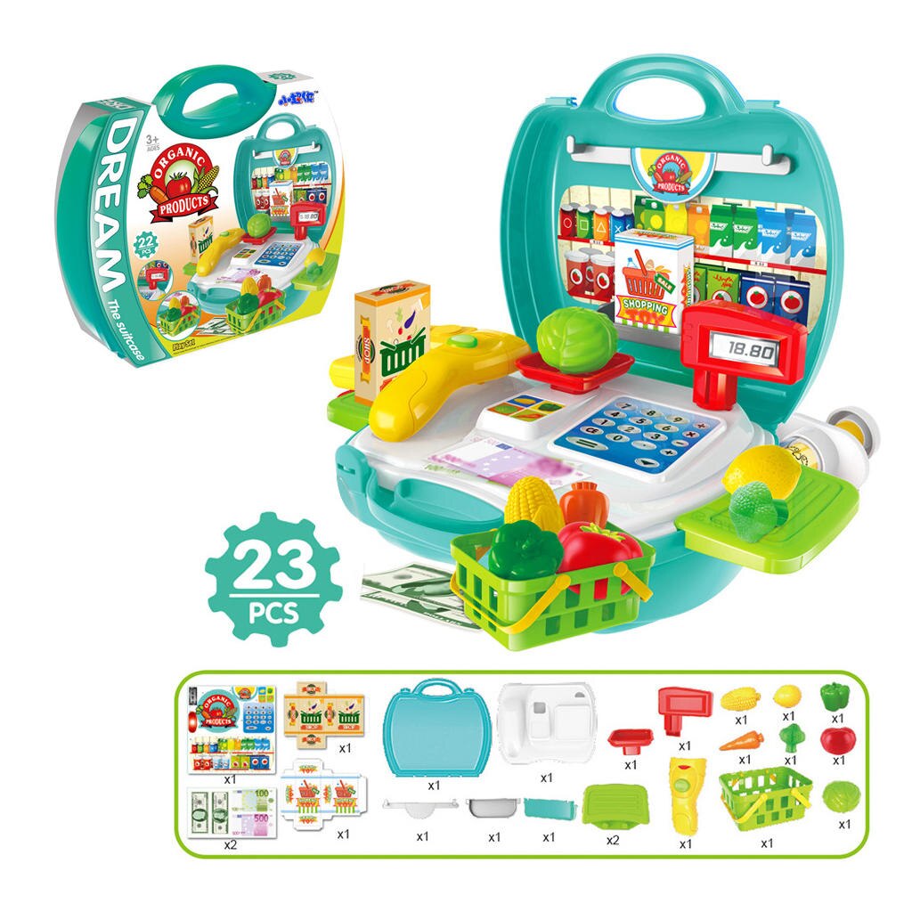 Kids Kinderen Builder Tool Bouw Kit Pretend Rollenspel Diy Set Groen