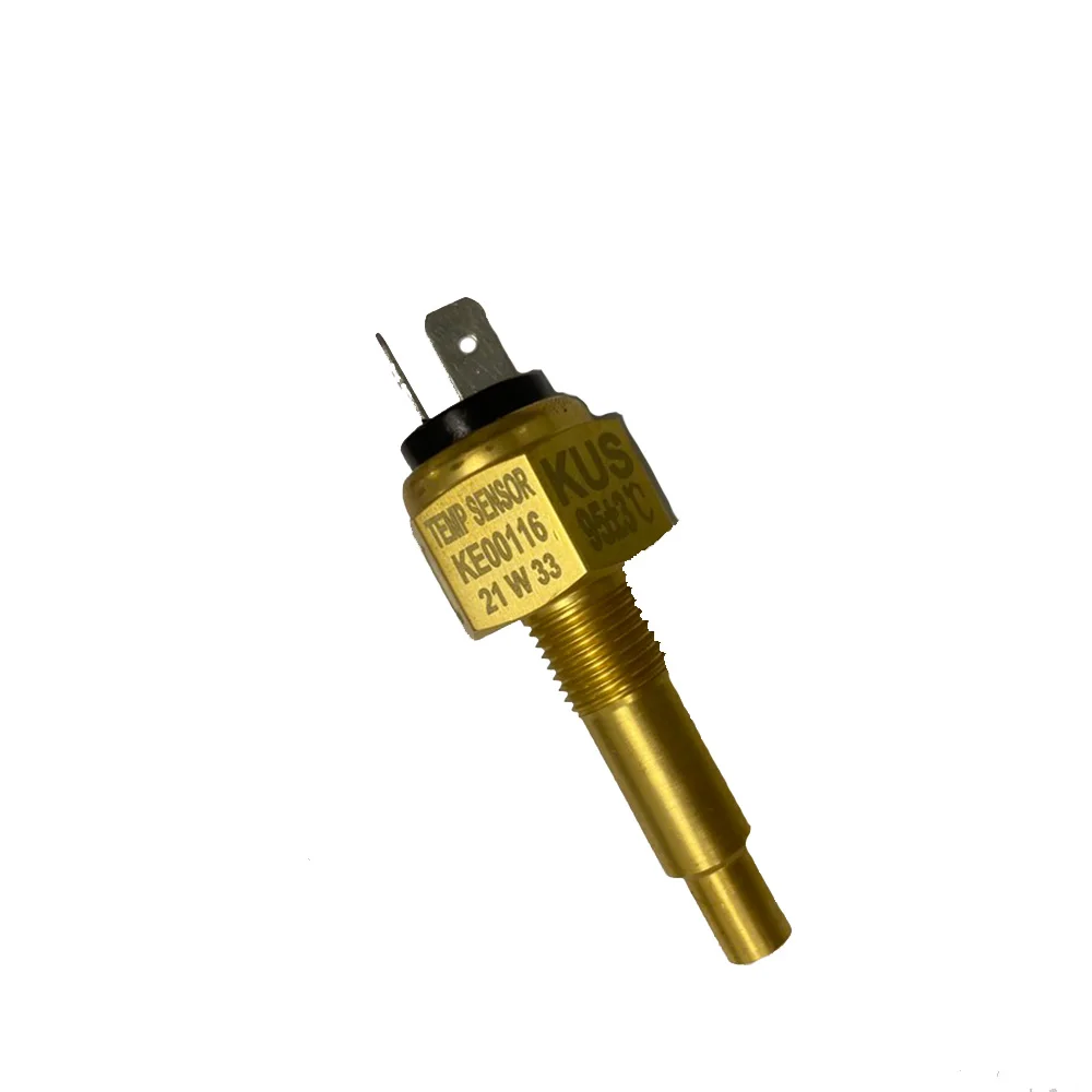 Wasserdichter Marine 52 mm Wassertemperaturanzeige Temperaturmesser 40–120 ℃ mit roter Hintergrundbeleuchtung für Auto, Stiefel, LKW, Universal-, 12 V, 24 V: verrotten