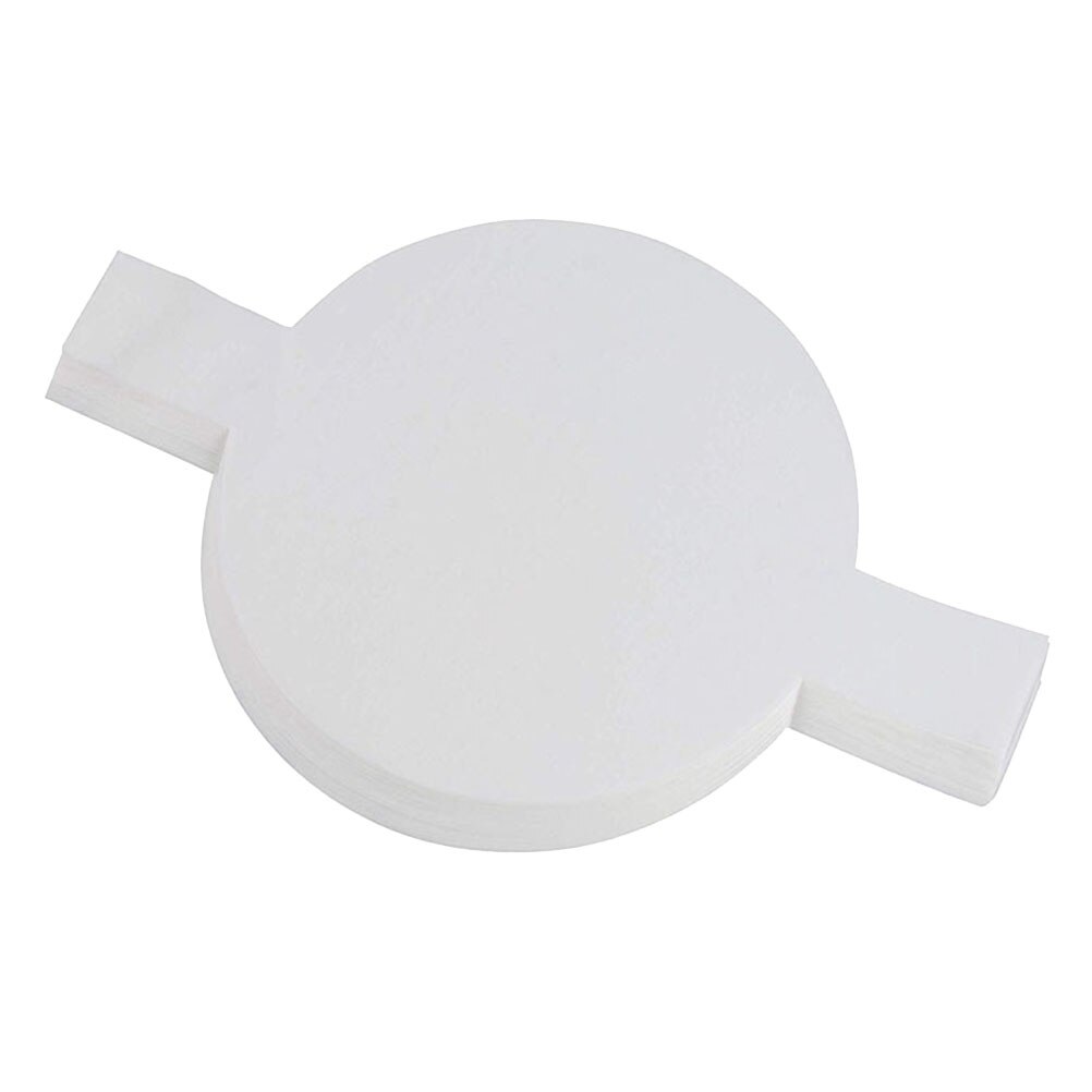 100pcs Round Cake Pan Liner Non-Stick Silicone Paper Baking Sheet Paper Parchment Pads: White 6inch