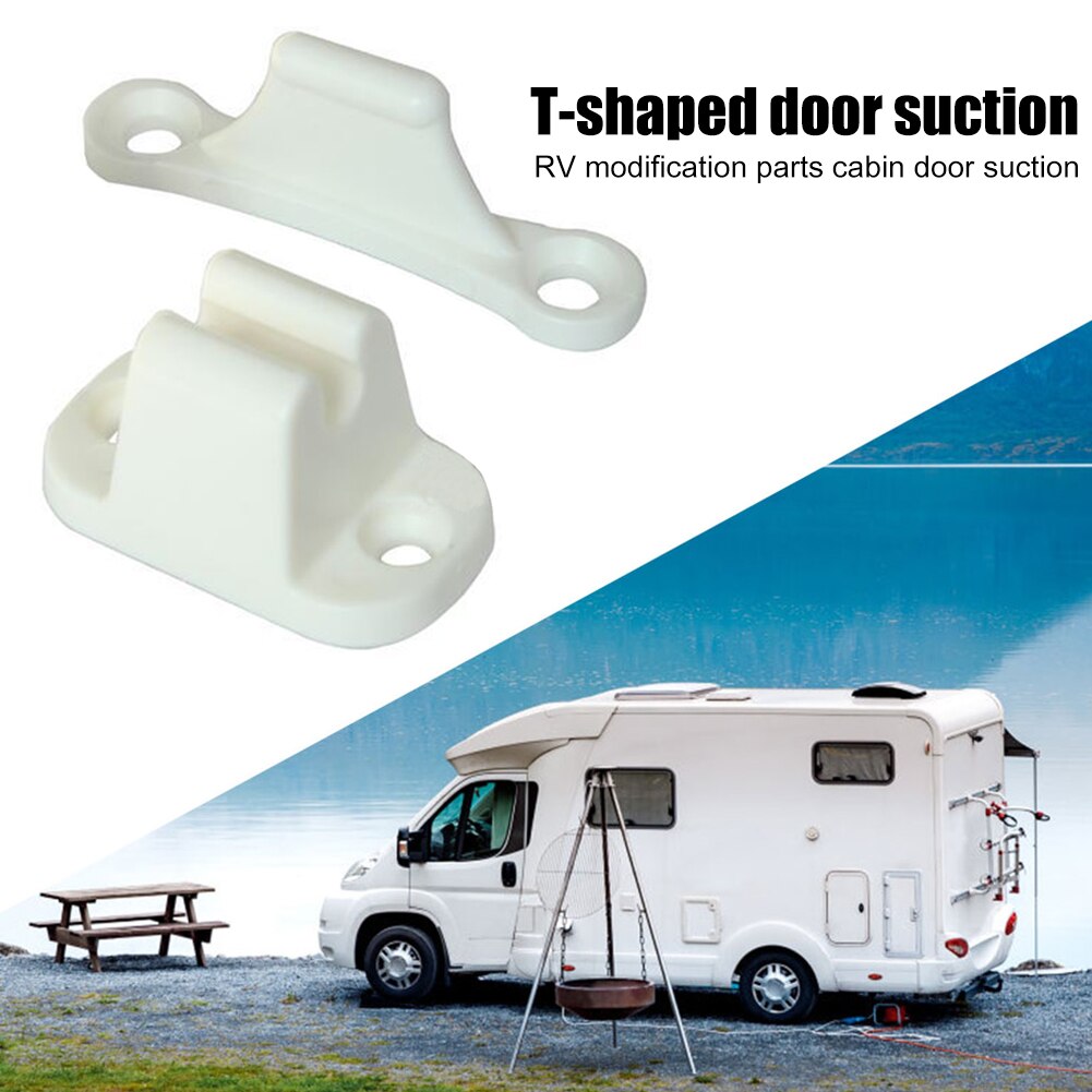 2pcs Nylon Caravan Door Catch Retainer Holder RV Motorhome Boat Door Lock Stopper Clip Latch Camper Accessories