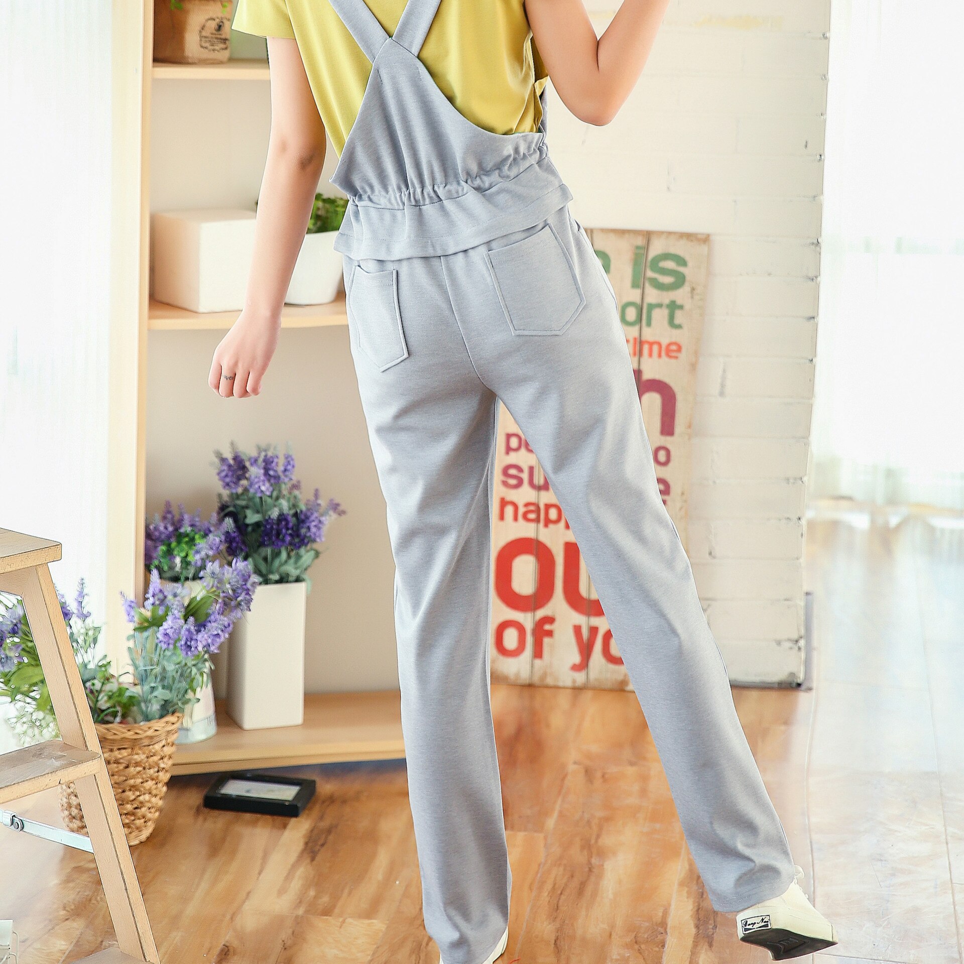 Ropa de embarazo, mono con tirantes de maternidad, monos, pantalones Embarazada Casual, pantalones sin mangas para mujer, tirantes