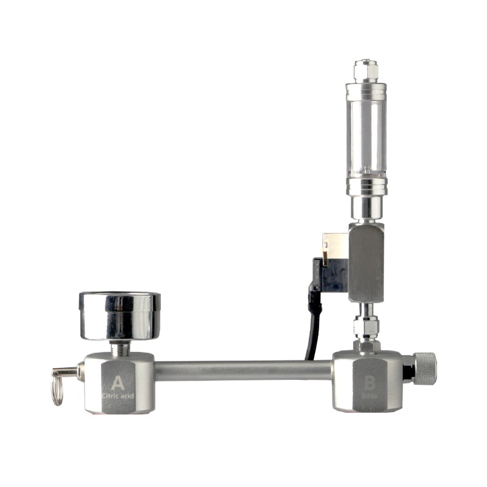 Aquarium DIY CO2 Generator System Kit CO2 Generator System Solenoid Valve Bubble Counter & Check Carbon Dioxide Reactor Kit