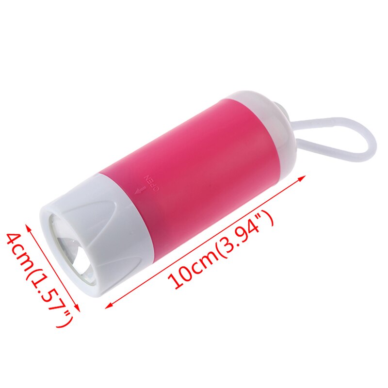 Dispensador de bolsas de caca de perro, dispensador de bolsas de basura ligeras LED, apto para bolsas de basura portátiles, bolsas de caca degradables para mascotas