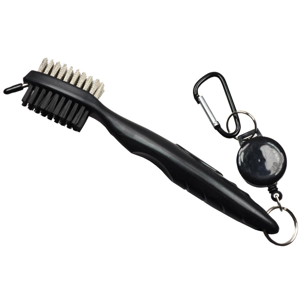 Golf Club Brush Golf Groove Reinigingsborstel 2 Zijdig Golf Putter Wedge Bal Groove Cleaner Kit Schoonmaken Tool Golf Accessoires