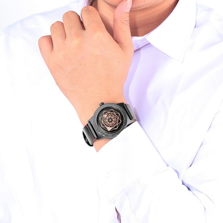 Skone/Tijd En Ruimte 9502 Mannen Quartz Horloge Japan Beweging Sport Kalender Water Heren Horloge