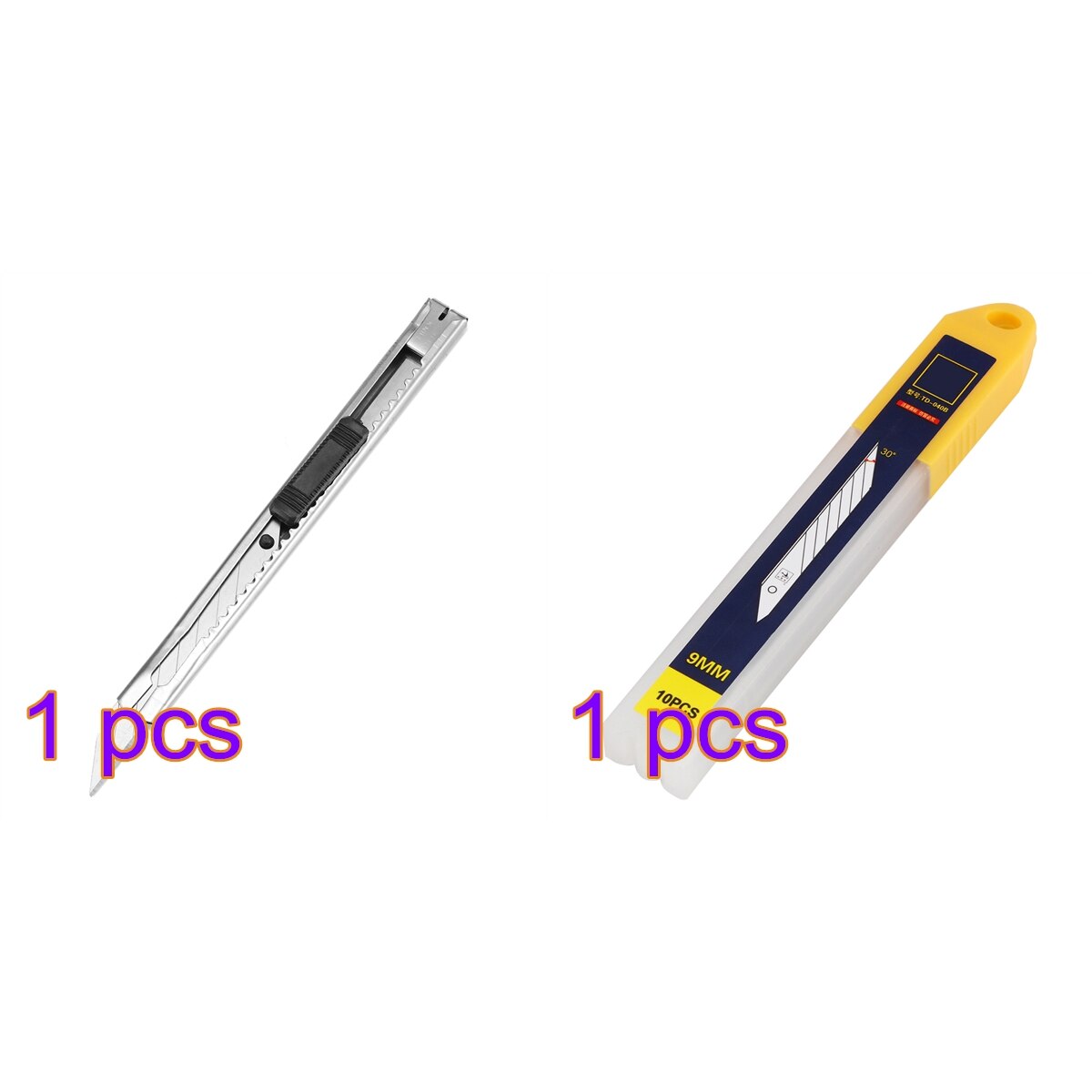 Vehicle Sticker Installation Cutter Knife Car Squeegee Scraper Tools Cutter Knife Auto Wash Accessories Car Styling: Gold