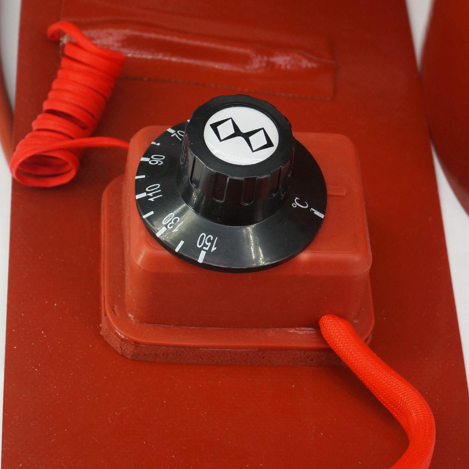 200 L(55 Gallon) 125x1740x1.6mm 1000W Flexible Silicon Band Drum Heater Blanket Oil Biodiesel Plastic Metal Barrel