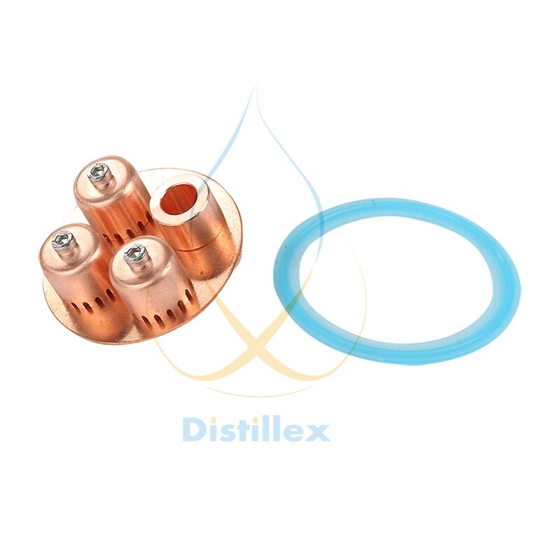 3" (OD77mm ) 99.9% Red Copper bubble plate for 3" distillation column . HomeDistillation, Reflux column, Moonshine