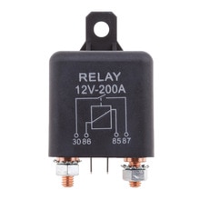 12V DC 200 Amp Split Charge Relay Switch - 4 Pin Relays for Truck Boat Marine