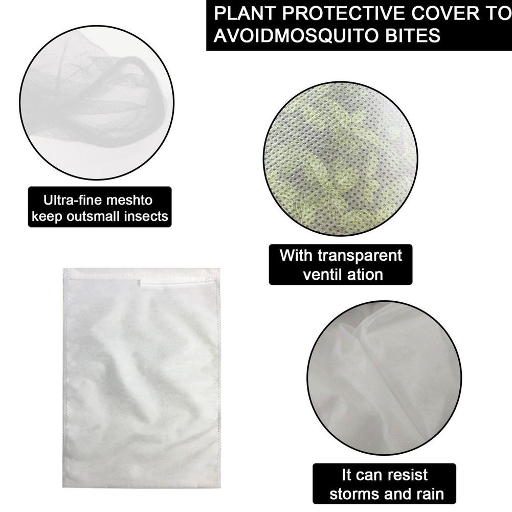 Sacos protetor de planta 5 peças, frutas, viveiro de plantas, uvas, jardinagem, malha de proteção de planta, rede de jardim suprimentos de jardim