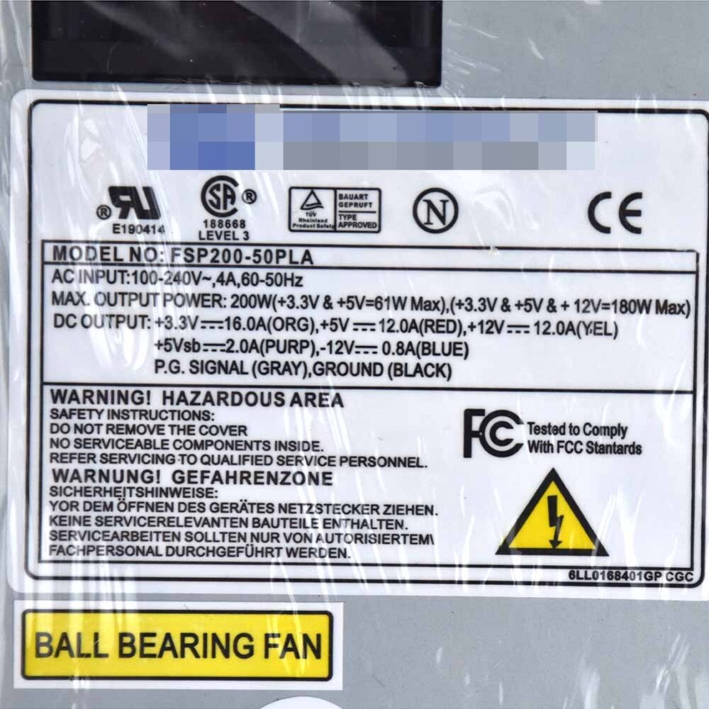 FSP200-50PLA FSP180-50PLA HTPC One-piece Computer FLEX ITX Power Supply 200W Psu