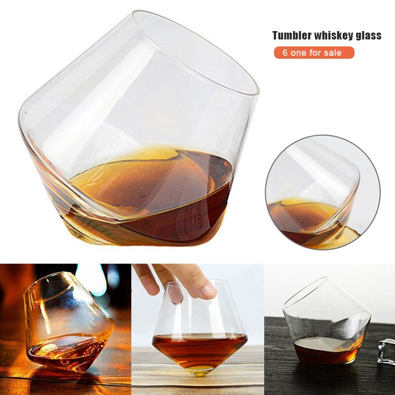 Pakke  of 6 400ml vinglas whiskyglas drikke tumbler rom vinglas glas  n66: Default Title