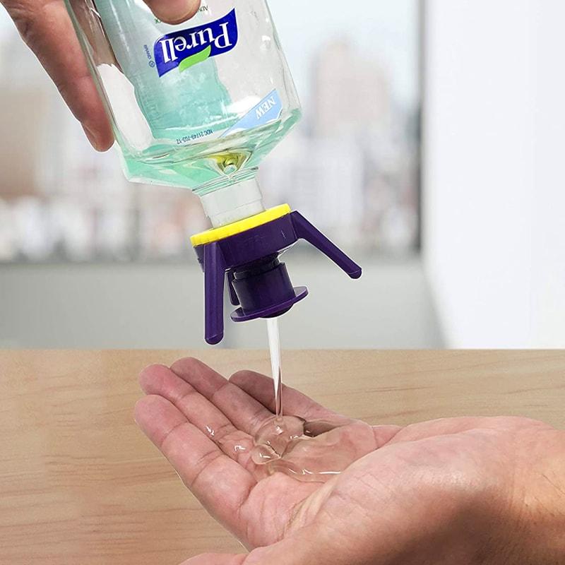 6pcs Drops Squeezing - Inverted Stand Cap Leak-proof squeeze cap closure cap bottle cap Tripod stand upside down stand cover