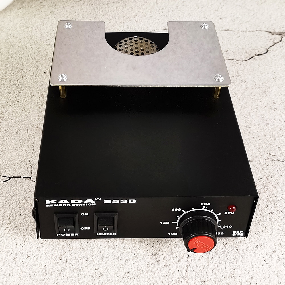 Estação de pré-aquecimento mesa de aquecimento 853b bga estação máquina pré-aquecimento estação desoldering estação de retrabalho