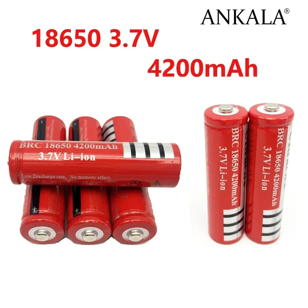New100% Original 3.7V 18650 lithium battery 4200mAh BRC 18650