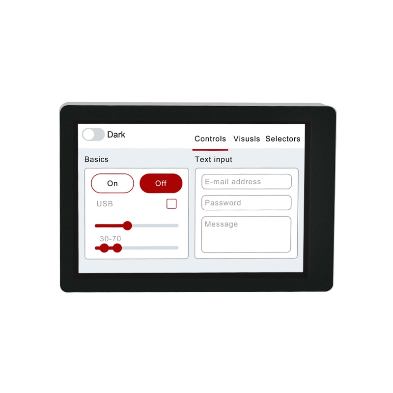 LILYGO®LILY Pi ESP32, WIFI, Bluetooth, pantalla táctil capacitiva de 3,5 pulgadas, puerto de expansión USB de relé de 5V para