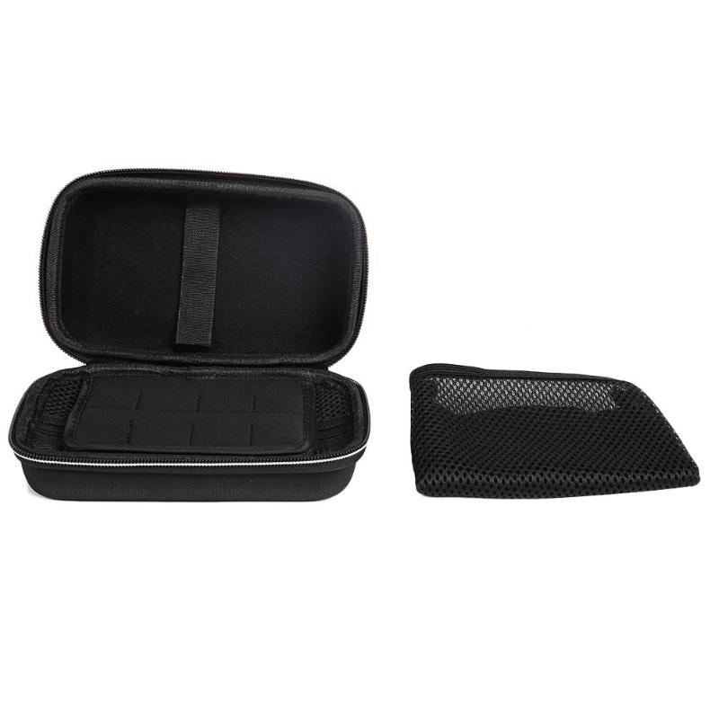 EVA Hard Carrying Shell Protective Case Bag 16 Card Slots Gaming Accessories Storage Bags for Nintend 2DS LL/XL/3DSXL LL