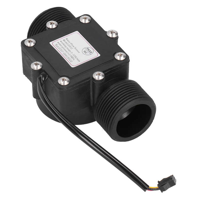 YF-DN32 G1.25in Industrial Flow Meter Pipe Water Flowmeter Counter Hall Sensor DC3-24V Water Flow Counter Hall Flowmeter