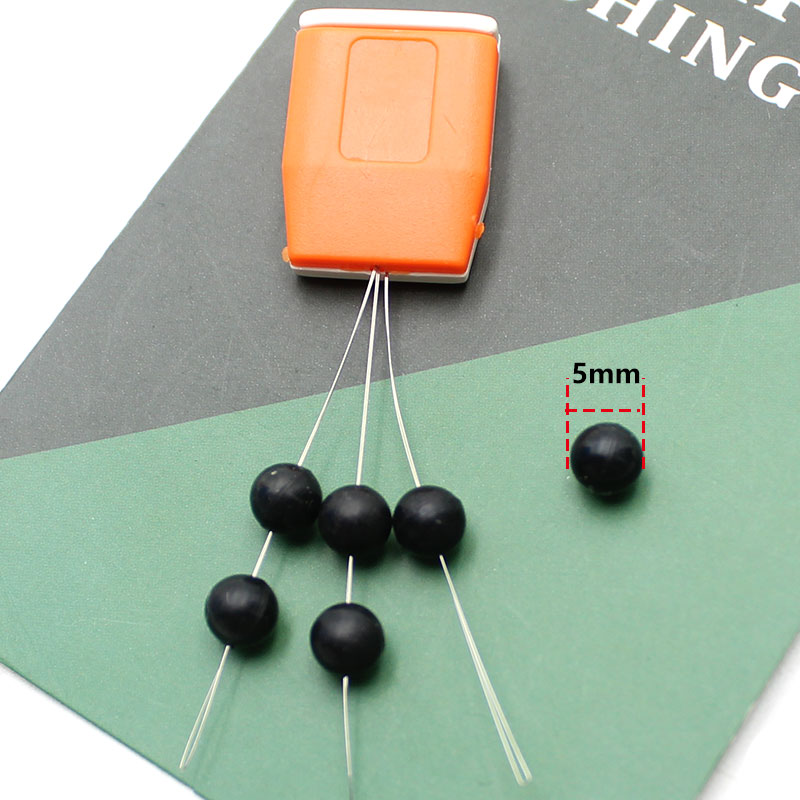 3Set=18PCS Carp Fishing Naked Chod Beads Round Shock Bead Helicopter Rig Stopper Bead for Running Rig Fishing Tackle Accessories