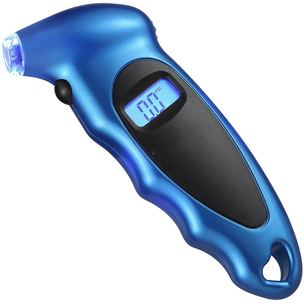 Manómetro Digital de presión de neumáticos, 150 PSI, 4 Ajustes para coche, camión, bicicleta con LCD retroiluminado y agarre antideslizante